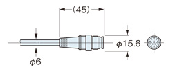 中繼連接器型SF4C-H□-J05的連接器部